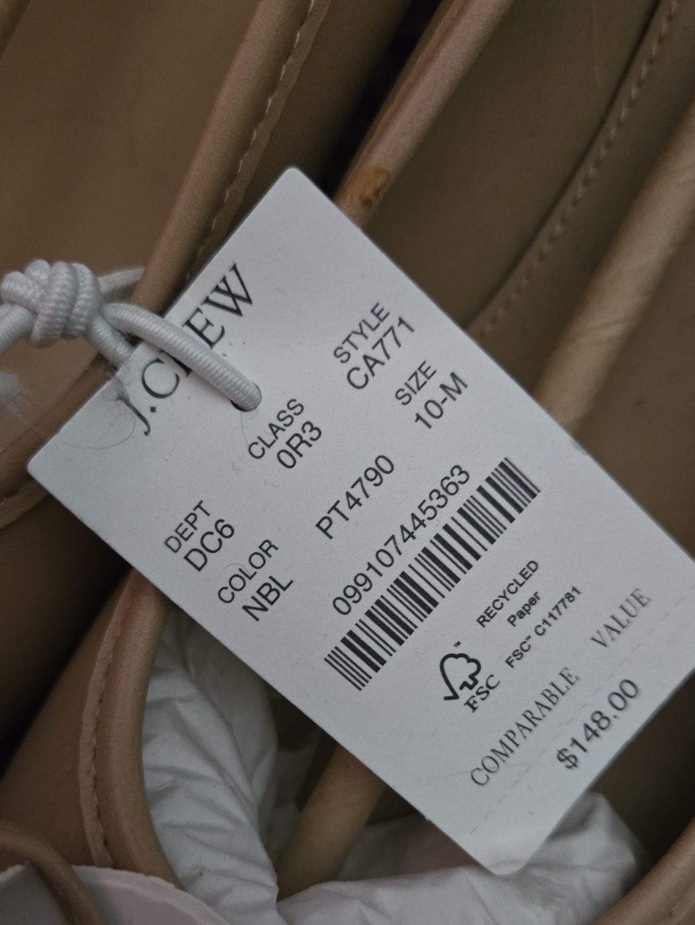 J. CREW Neutral Heels, NWT - Picture 5 of 5
